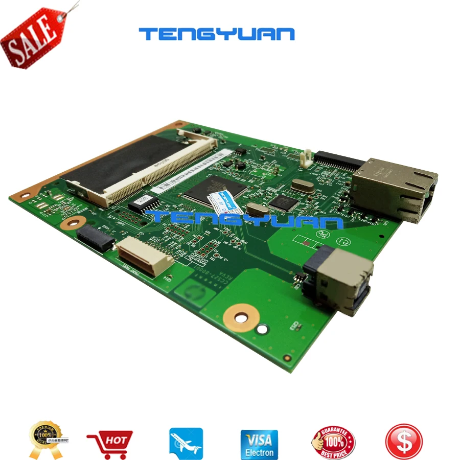Оригинальный 100% тест для HP P2055DN 2055dn P2055 плата форматирования CC528 60001 Запчасти