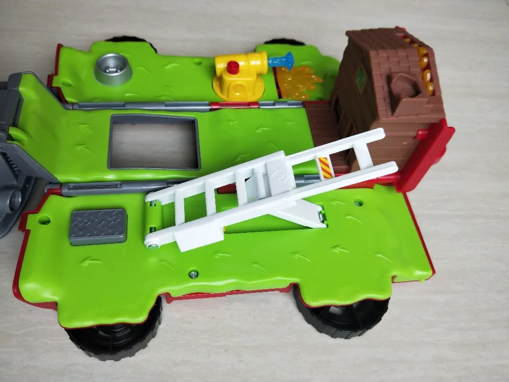 Горячая Подлинная Paw Patrol chase marshall's ride n rescue/Автомобильная фигурка оригинальная коробка