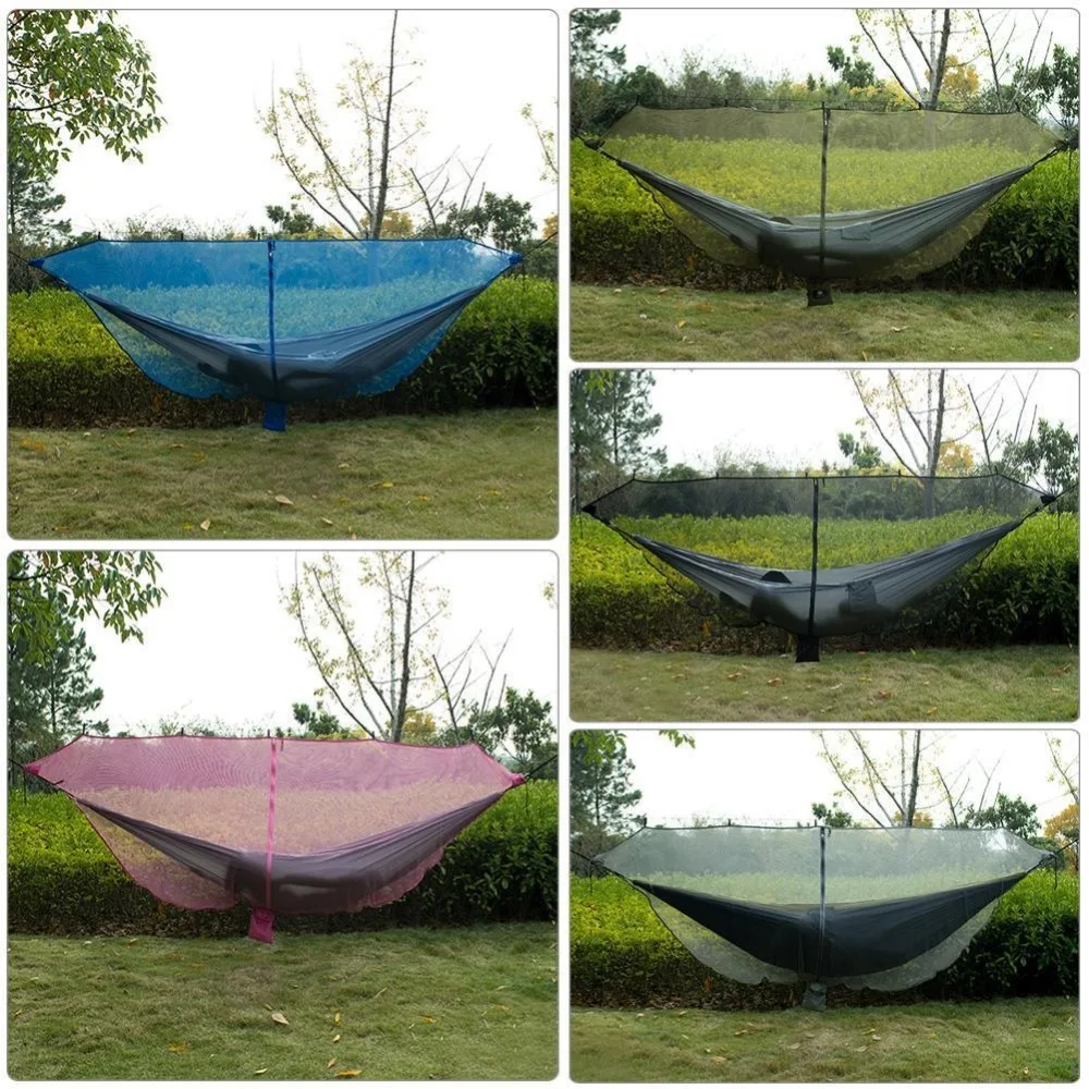 Drop Shipping Portable Mosquito Net Hammock Tent With Adjustable Straps And Carabiners Large Stocking 5 Colors In Stock | Мебель