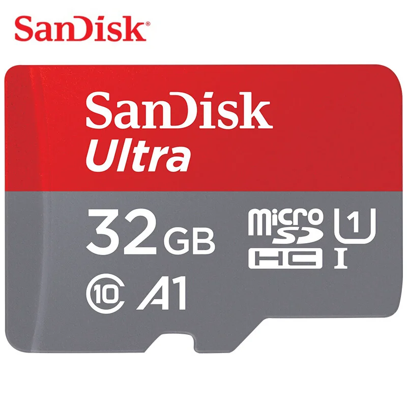 Sandisk A1 флэш карта памяти 128 Гб 64 ГБ 32 оперативной 16 встроенной Micro SD карты Class10 100