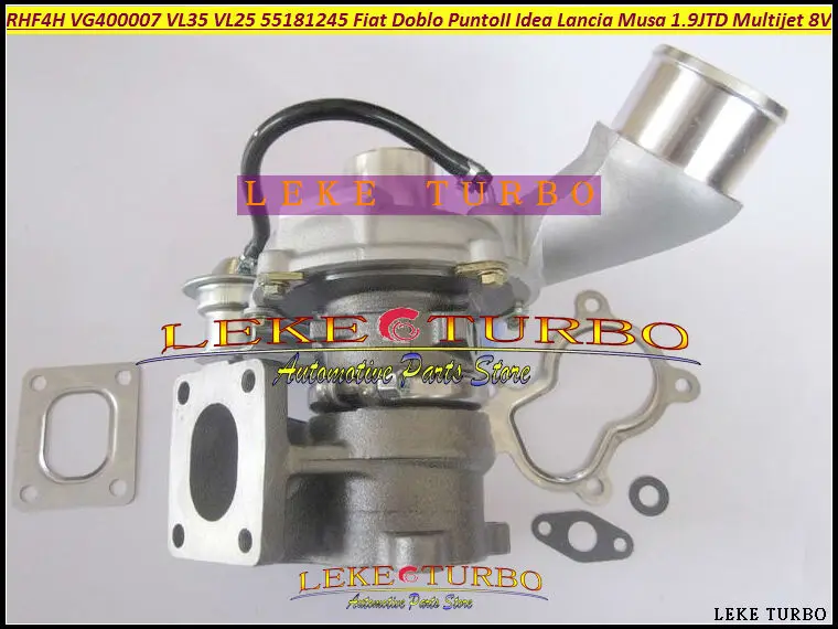 Фото Турбокомпрессор Turbo RHF4H VL25 VF400007 VL35 55181245 71793616 для FIAT Doblo Punto 2 Idea Lancia Musa 1.9L JTD 03-07 Multijet 8V №4