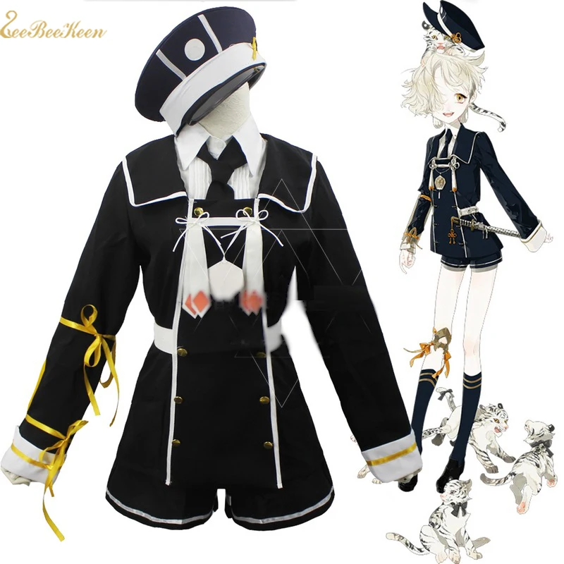 Женский Игровой костюм для косплея TouKen RanBu Женская полицейская форма сексуальный