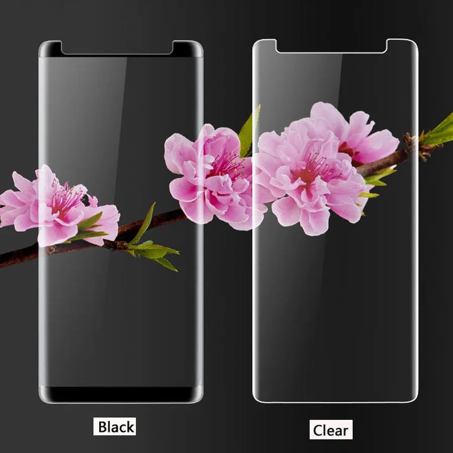 3D полное покрытие закаленное стекло для Samsung Galaxy S7 Edge S8 Plus S9 + Note9 Note8 чехол друзья 9H