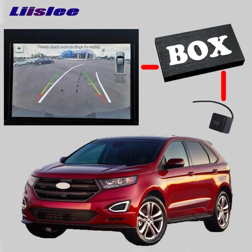 LiisLee комплект заднего интерфейса камеры для Ford Edge Mondeo MK5 MK6 Maverick U502 Mustang Focus 2015 RMC