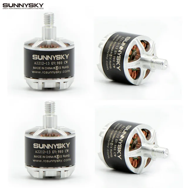 1 шт./лот SUNNYSKY A2212 KV980 II Outrunner бесщеточный двигатель с самоблокирующимся винтом CW/CCW