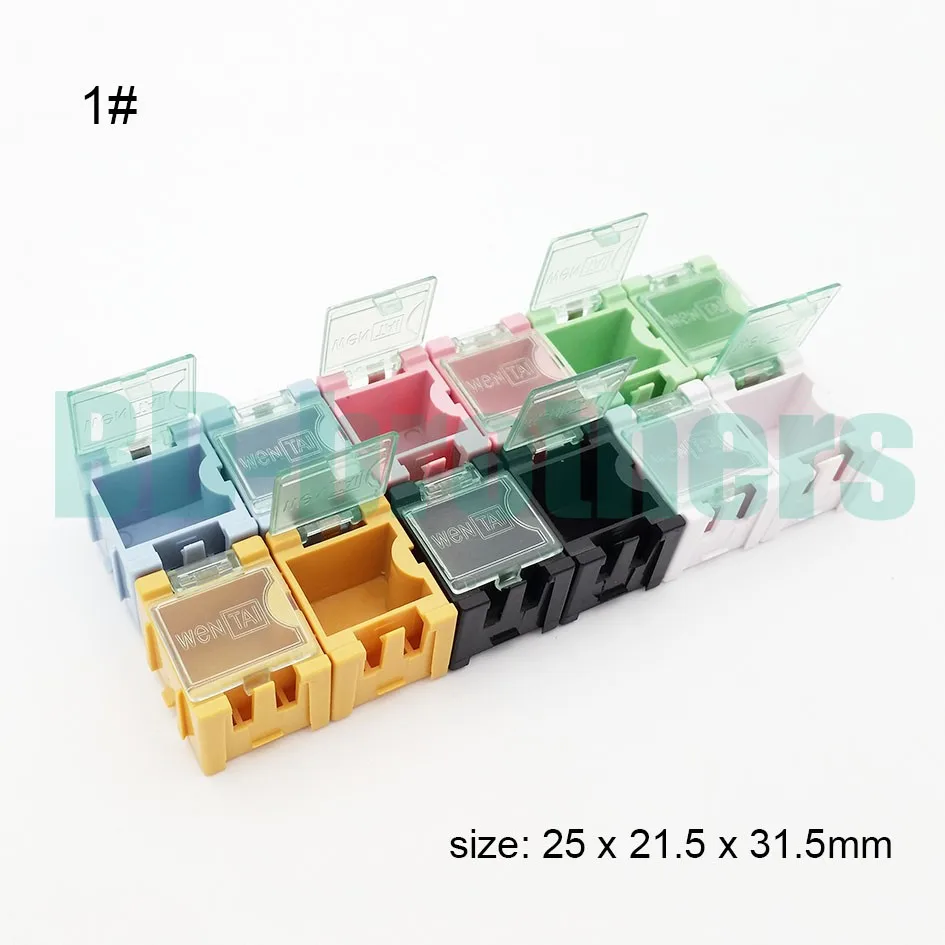 Оригинальный 1 # компонент коробка для хранения IC компоненты SMT SMD Вэнь Тай коробки