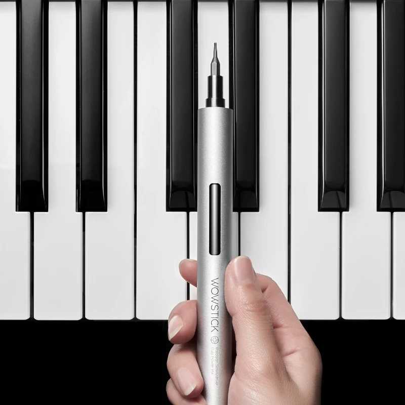 Новейший Wowstick 1FS 1p + модернизированная электрическая отвертка 18 бит алюминиевый