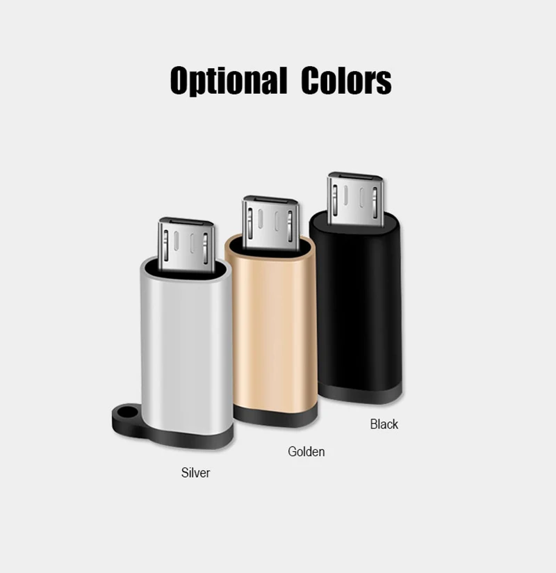 Thbelieve Type C Micro USB адаптер для зарядки передачи данных к Adatores с брелком Женский микро