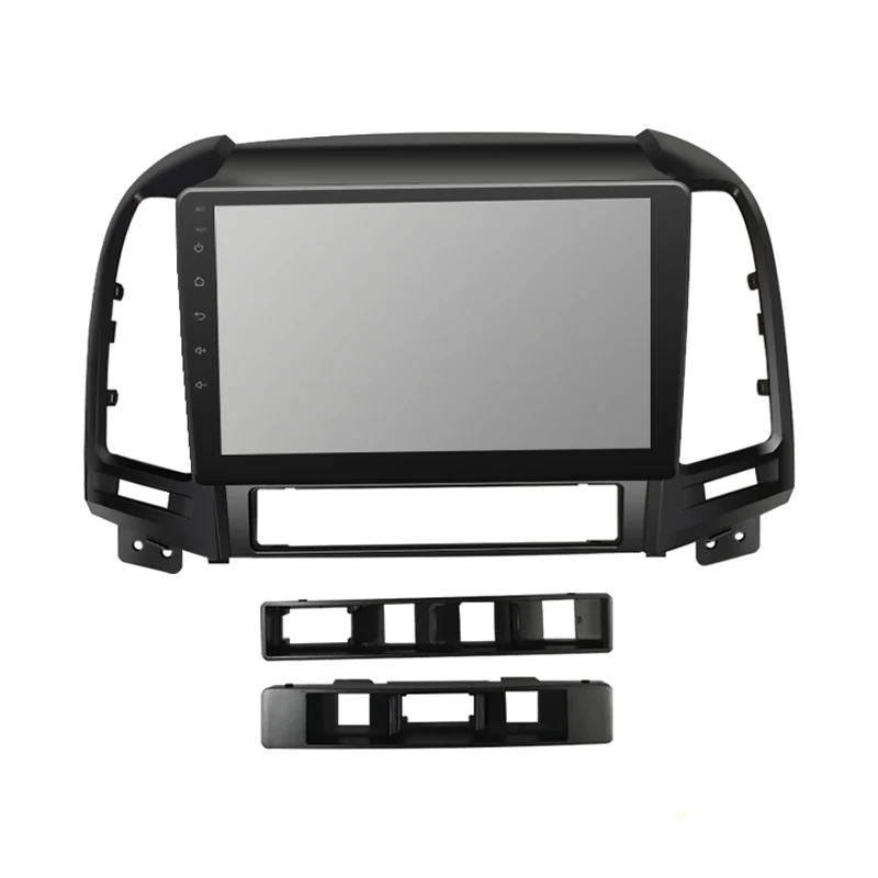 Автомобильный мультимедийный плеер FEELDO 9 дюймов Android 8 1 GPS Navi для HYUNDAI SANTA FE 2005 2006 2007