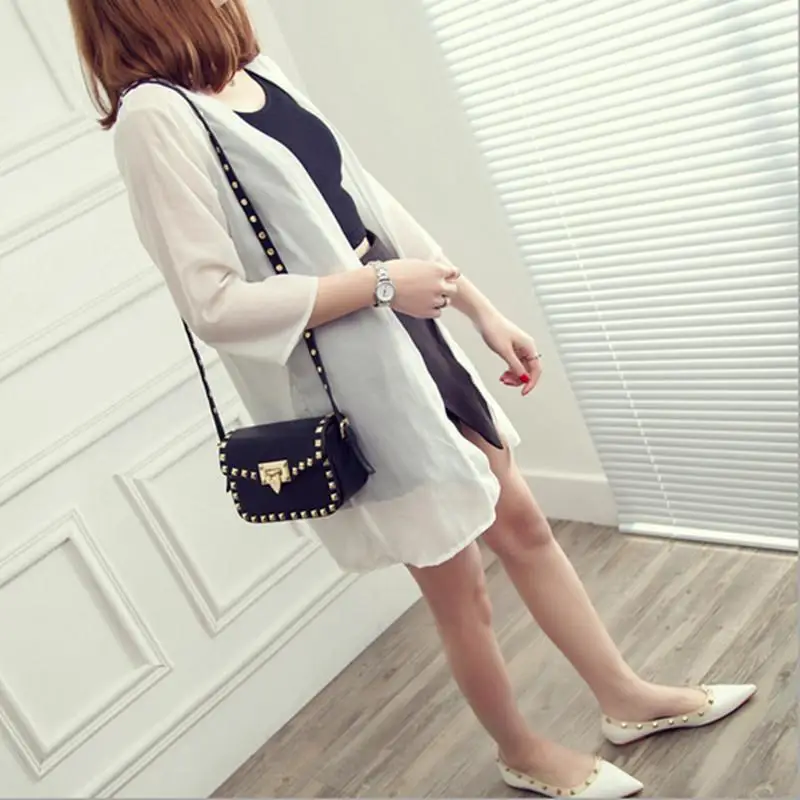 2017 Горячей Продажи Шифона Платье Пальто Женщин Подарочные Девушки Одежда Мода