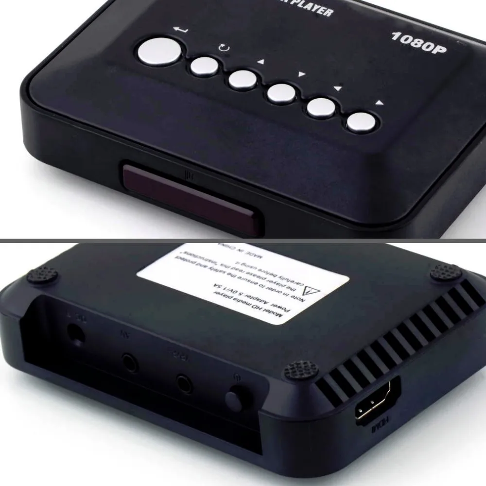 1080P HD медиаплеер SD/MMC tv видео SD MMC RMVB MP3 Мульти ТВ USB HDMI медиа плеер коробка поддержка USB жесткий диск