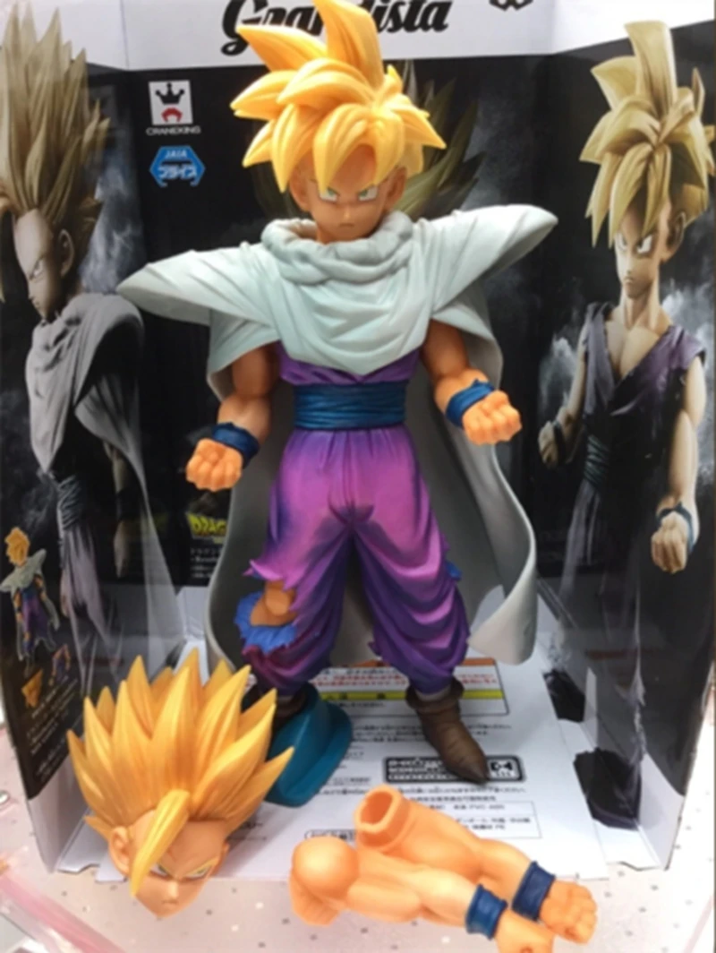 WSTXBD Оригинал Banpresto Dragon Ball Z DBZ Grandista ROS GROS SSJ Gohan Фигурка Игрушки фигурки кукол