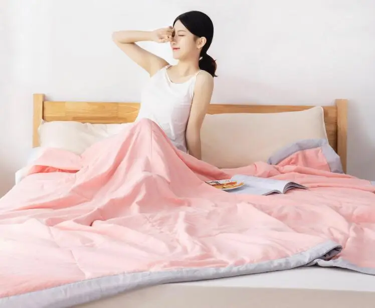 Xiaomi Youpin COMOLIVING Антибактериальный кондиционер летом с медной тканью волокна, длительный Антибактериальный уход