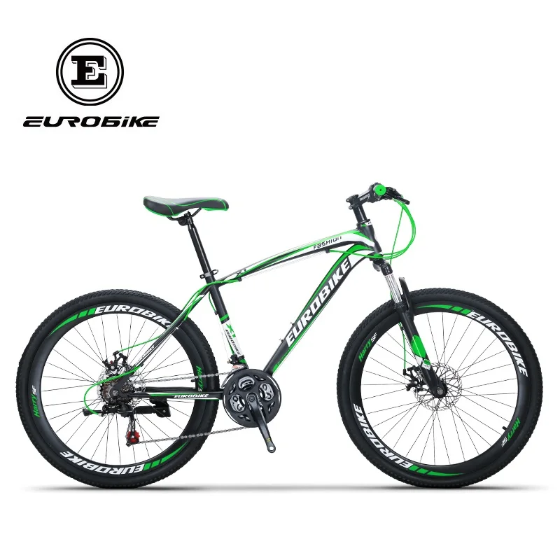 EUROBIKE X1 горный велосипед 26 MTB 21 скорость двойной дисковый тормоз | Спорт и