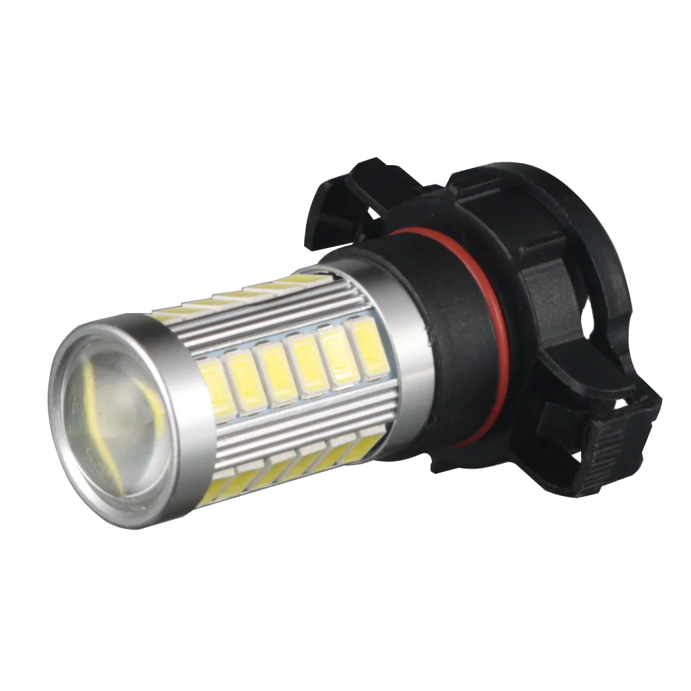 AILEO Автомобильная противотуманная фара PSX24W H16 PWY24W PSY24W S19W Автомобильная лампочка Светодиодная лампа 5730/5630 SMD противотуманная фара Освещение 3000 K 6000 K