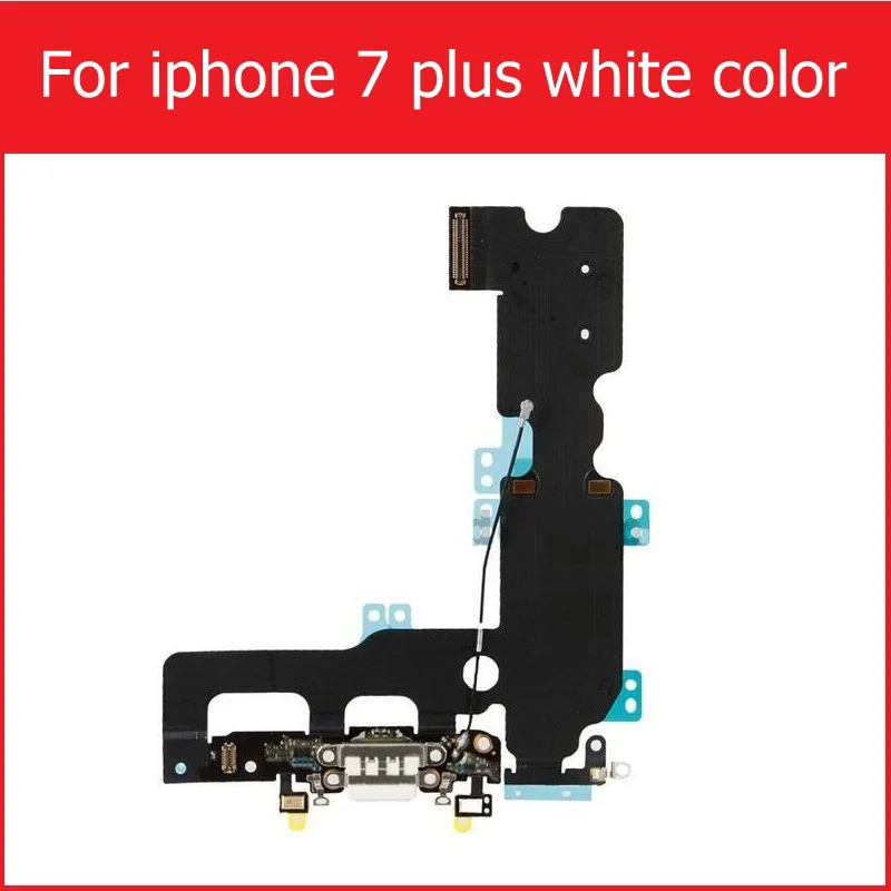 Usb разъем для зарядного устройства гибкий кабель iPhone 7 и Plus аудиоразъем наушников