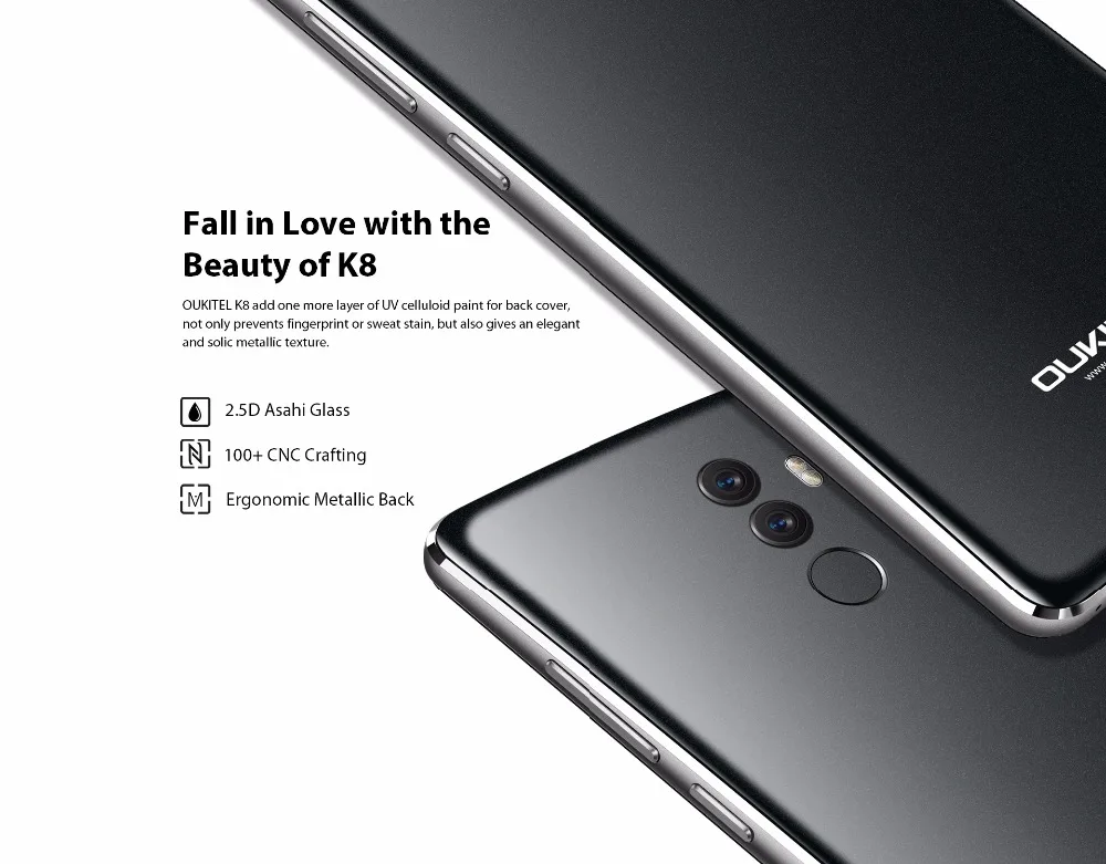 Oukitel K8 18:9 Incell полный Дисплей 6 0 ''FHD телефон 4 ГБ Оперативная память 64 Встроенная