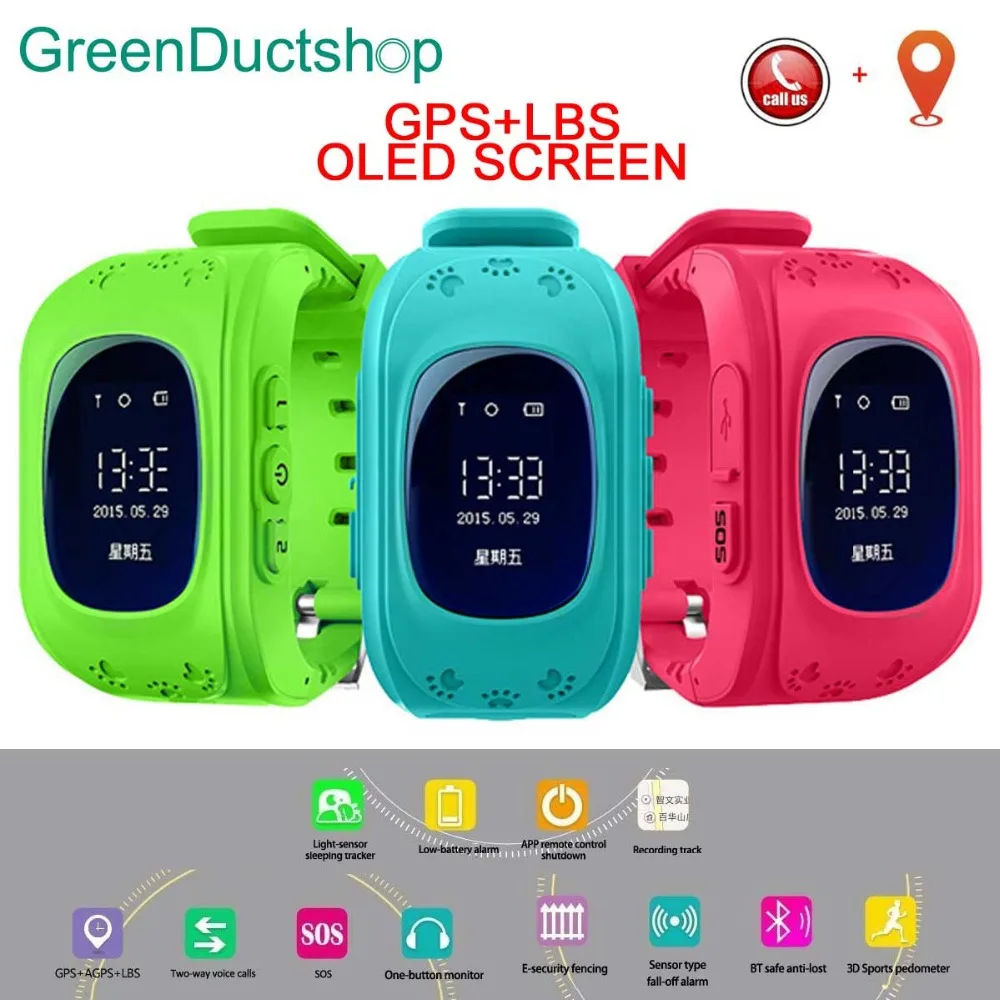Дети smart watch Q50 Шагомер smartwatch android с gps второго поколения чип SOS устройство для