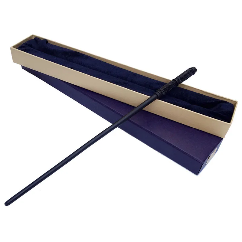 

Cosplay Metal/Iron Core Professor Severus Snape Magic Wand with Gift Box Package