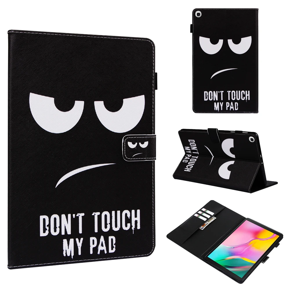 Мультфильм чехол для планшета Samsung Galaxy Tab A 2019 SM T510 T515 10 1 дюймов Smart Cover из