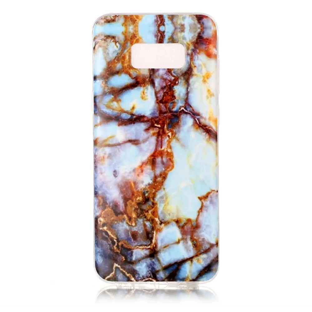 Крутой Модный мягкий тонкий чехол накладка из ТПУ с рисунком в виде трещин белого