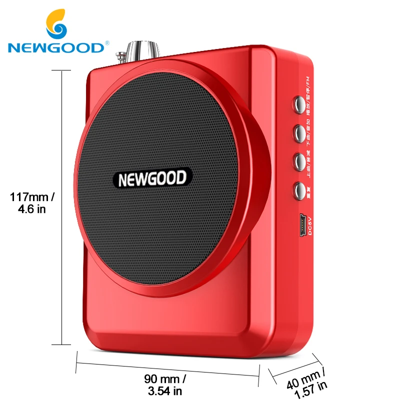 NEWGOOD средство громкоговорящей связи Динамик портативный громкоговоритель