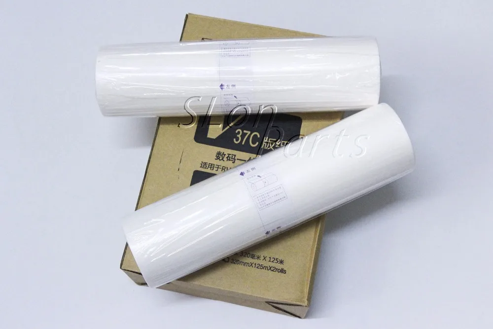 2 шт. S 4363 для risographe Z Type 37 A3 LG MASTER ROLL используется в Rsio RZ 370/570/770/970 MZ790 RZ390 RZ590 Z37 EZ/MZ