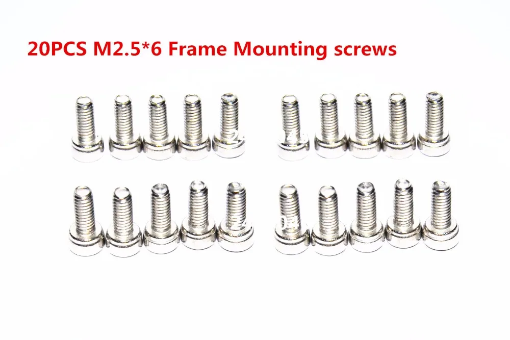 20 шт. винты с шестигранной головкой для крепления F450 F550 X500|nut socket|m2 nutnut nut |