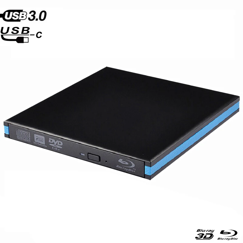 Внешний оптический привод USB 3.1 + Type C|Оптические дисководы| |