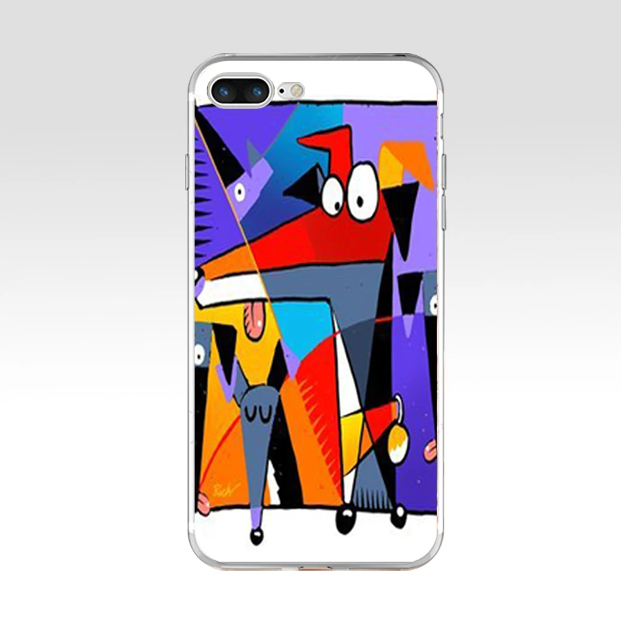 139AQ Грейхаунд семафор Мягкий ТПУ силиконовый чехол для Apple iPhone 6 6s 7 8 plus
