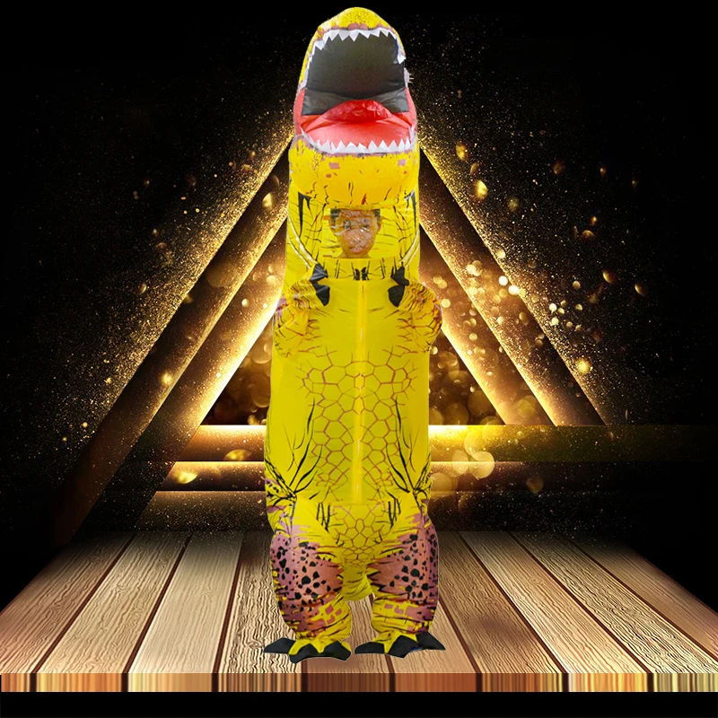 

Adult Inflatable Costume Dinosaur Costumes T REX Blow Up Fancy Dress Mascot Cosplay Costume For adult Kids Dino Cartoon