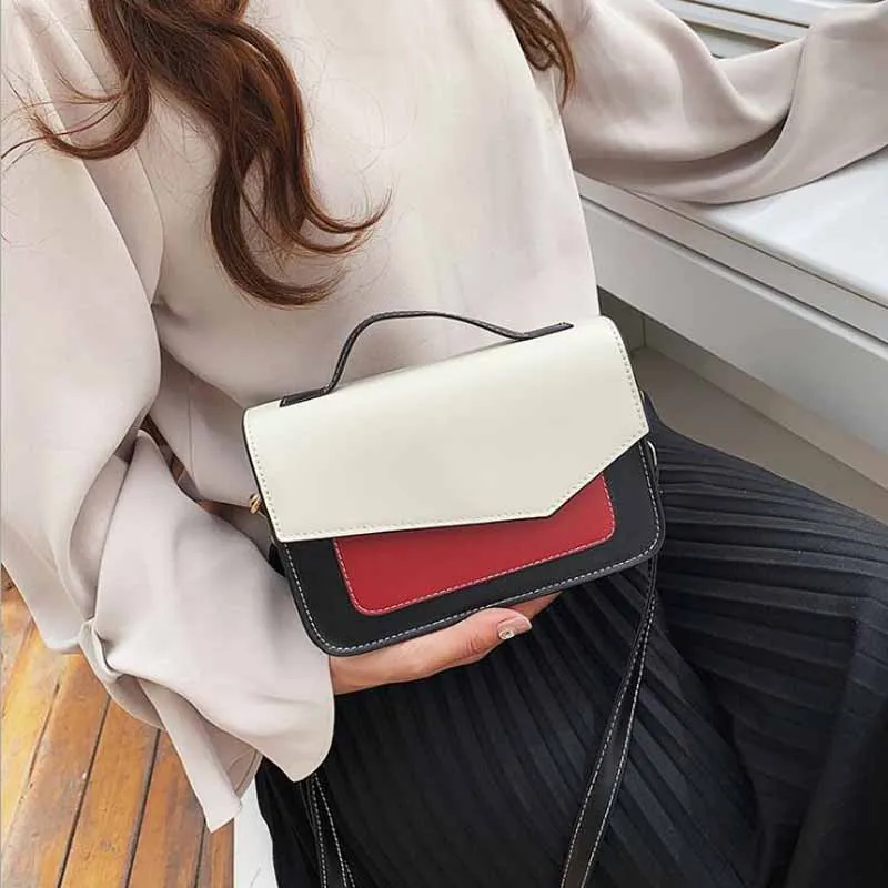 

New 2019 Elegant Shoulder Bag Women Designer Luxury Handbags Women Bags Plum Bow Sweet Messenger Crossbody Bag