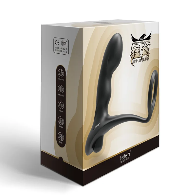 High-Grade Silicone Prostate Massage Anal Dildo Vibrator With Penis Masturbator Strapon Anus Butt Adult Sex Toy for Men |