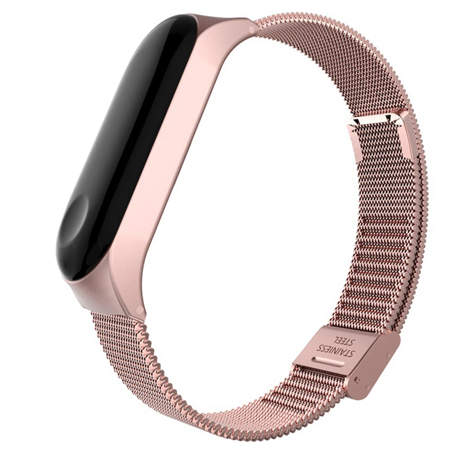 Браслет mi Band 3, металлический браслет из нержавеющей стали для Xiao mi Xio mi Band 3, браслет mi band 3, браслеты Pulseira mi Band 3