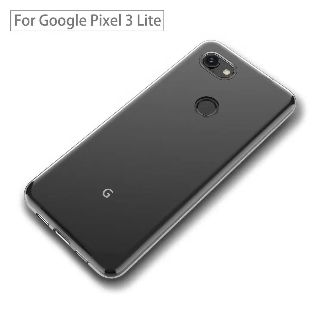 Ультратонкий Прозрачный мягкий ТПУ чехол для Google Pixel 3A XL силиконовый тонкий