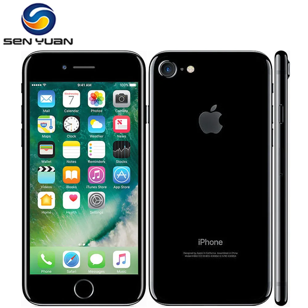Apple iPhone 7/iPhone 7 Plus четырехъядерный 12,0 МП камера 32G/128G/256G Rom 4," /5,5" отпечаток пальца 4G разблокированный мобильный телефон