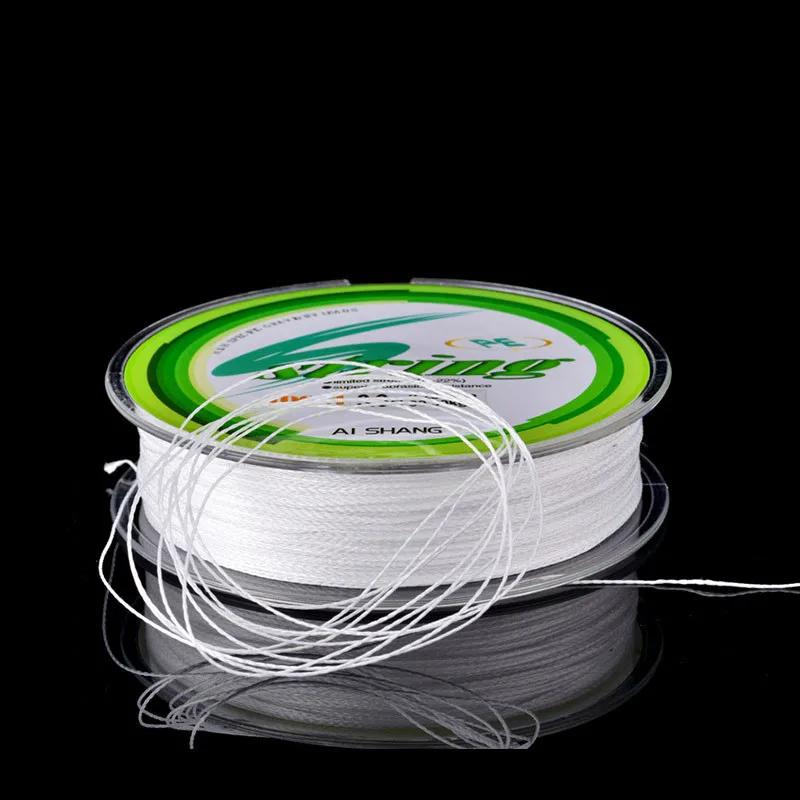 Лидер продаж 100 м многонитевая рыболовная полиэтиленовая леска 4 плетеные