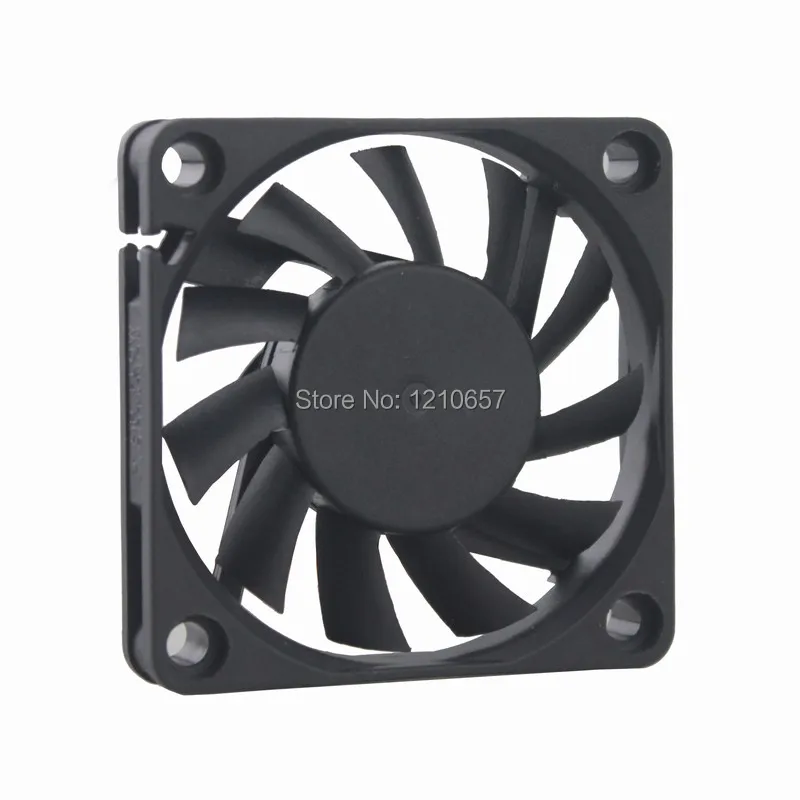 2PCS LOT Gdstime 60mm x 10mm 6010S Case Fan 12V 3Pin PC CPU Cooling Computer | Компьютеры и офис