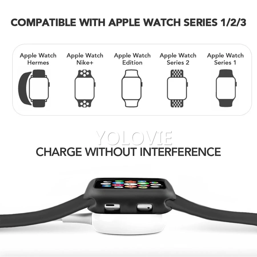 Красочные силиконовые спортивные ремни с бампером чехол для Apple Watch 38 мм 42 мм 40 мм 44 мм браслет ремень для iWatch 4 3 2 1