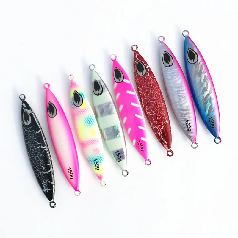 

1pcs/lot 11cm150gknife Jigging Metal Spoon High Quality VIB artificial bait boat fishing lures lead fish