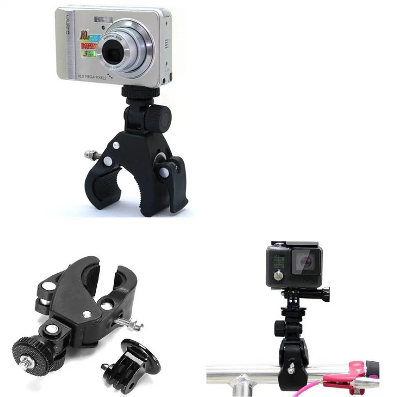 Крепление на руль для велосипеда стандартный адаптер селфи палки Gopro hero3 + 2 камеры