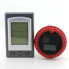 Термометр на солнечной батарее, беспроводной, цифровой, для пруда открытый плавательный спа-комплекс, спа, ванны, плавающий, с подсветкой, водонепроницаемый, датчик температуры