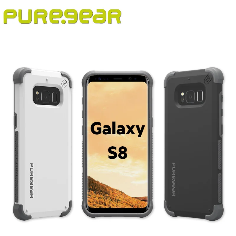 Puregear амортизирующие DualTek защитный чехол для Samsung Galaxy S8 5 8 &quotс розничной упаковке