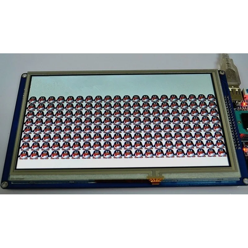 2019 Горячая 7-дюймовая TFT LCD Сенсорная панель 800*480 модуль дисплея SSD1963 для DOY |