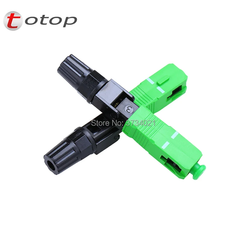 Free Shipping 50PCS/lot SC APC Optical fiber connector FTTH Tool Cold Connector High Quality SC/APC fast | Мобильные телефоны и