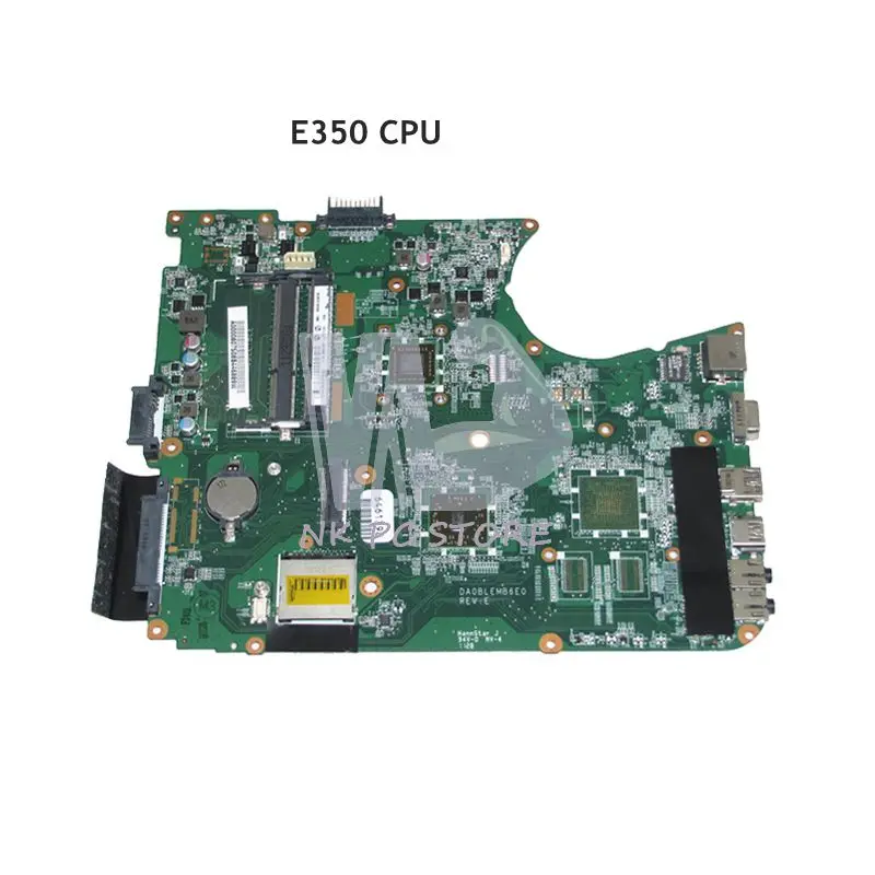 

Материнская плата NOKOTION A000080750 для Toshiba Satellite L750 L750D L755, DA0BLEMB6E0 E350 CPU, встроенная основная плата DDR3