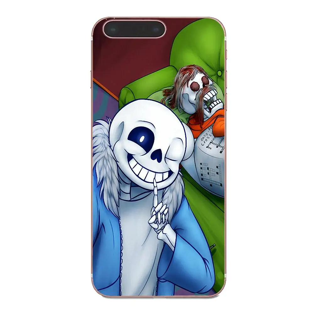Мягкий чехол из ТПУ для Galaxy Alpha Core Note 2 3 4 S2 A10 A20 A20E A30 A40 A50 A60 A70 M10 M20 M30 Undertale