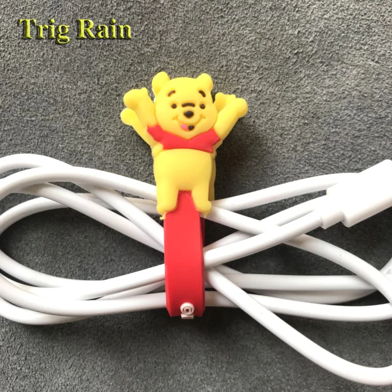 Trig Rain Cartoon Cable Organizer, моталка, маленький пони, протектор, провод, шнур, управление, маркер, держатель, крышка для наушников, USB