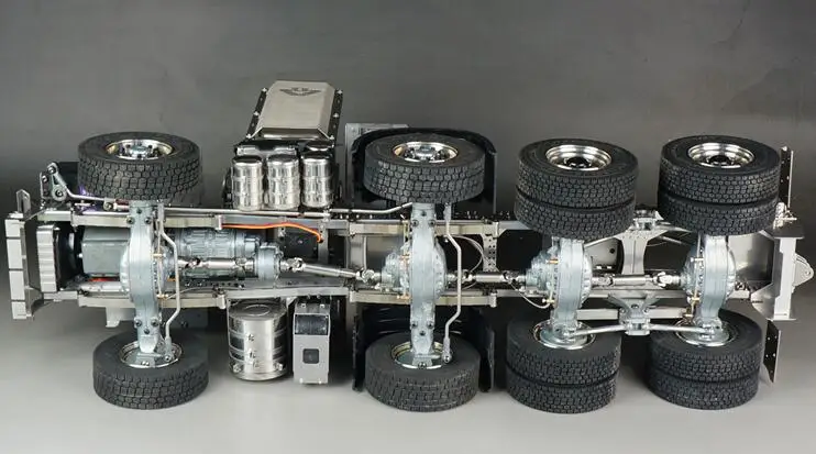 Тяжелая шасси hobby 8x8 реальная машина процесс переменная сечение луч 1/14 шкала RC