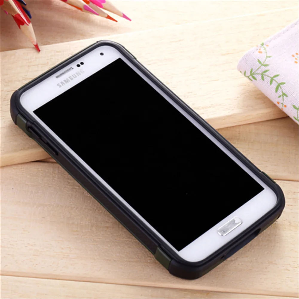 Retro Camouflage Armor Case For Samsung Galaxy S5 Neo S6 edge S7 Edge S8 S9 S10 Plus S20 Ultra Shockproof Cover | Мобильные телефоны